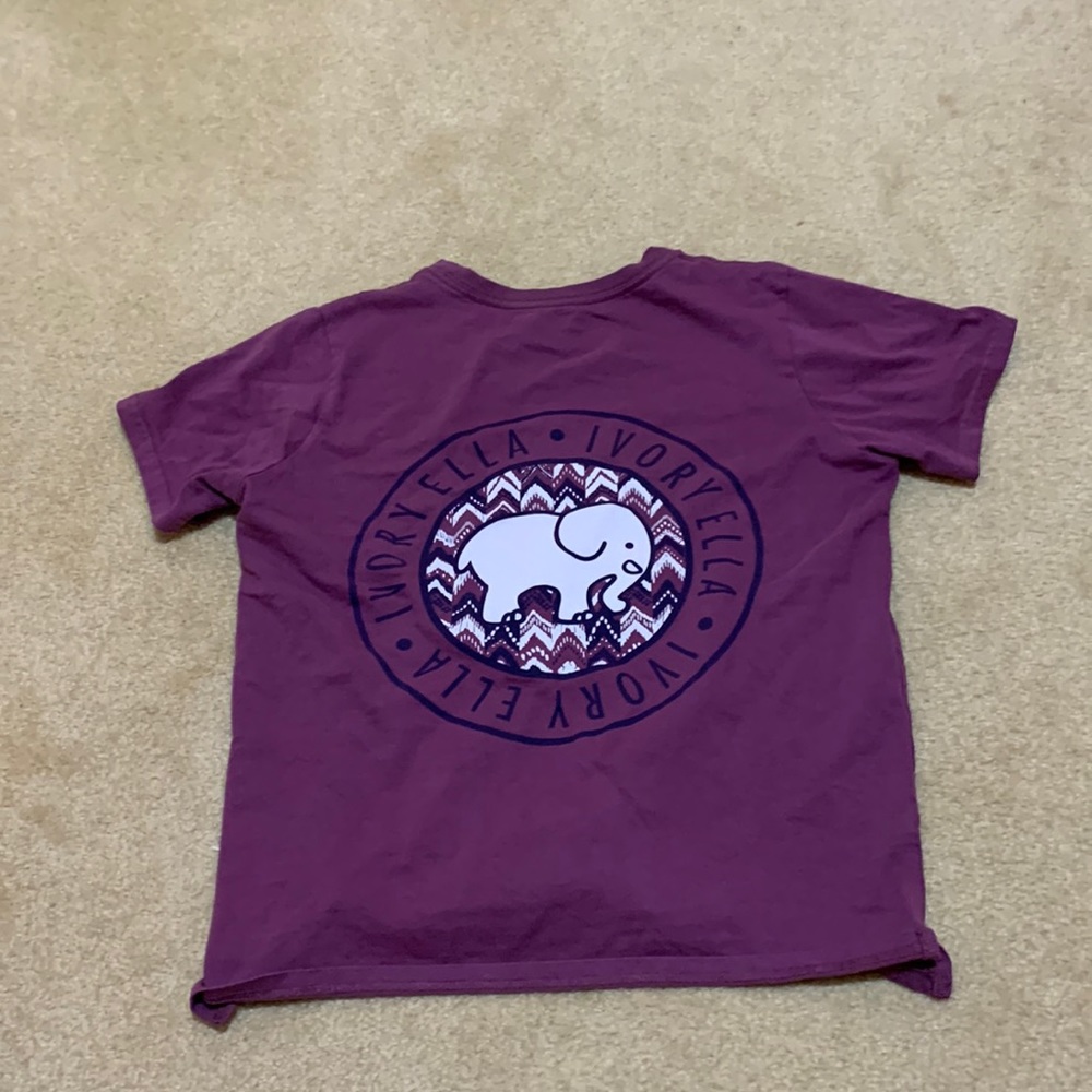 Ivory Ella purple t-shirt